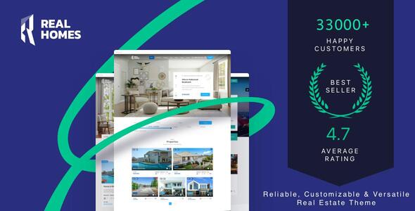 Real Homes – WordPress Real Estate Theme v4.3.5