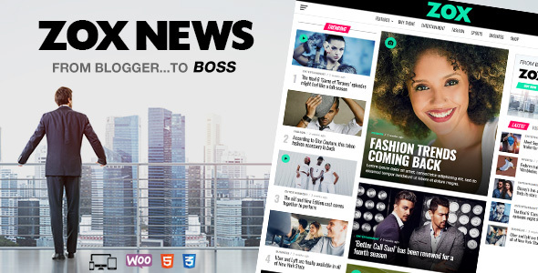 Zox News – Professional WordPress News & Magazine Theme v3.16.0