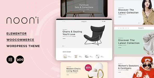 Nooni – Furniture & Fashion WooCommerce Theme v1.4.4