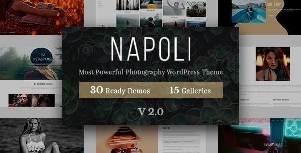 Napoli Photography WordPress Theme v2.4.4