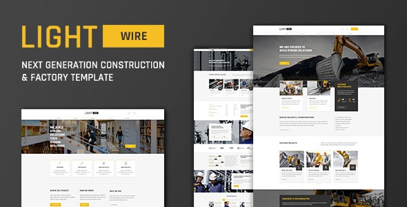 Lightwire – Construction And Industry Theme 1.1.0